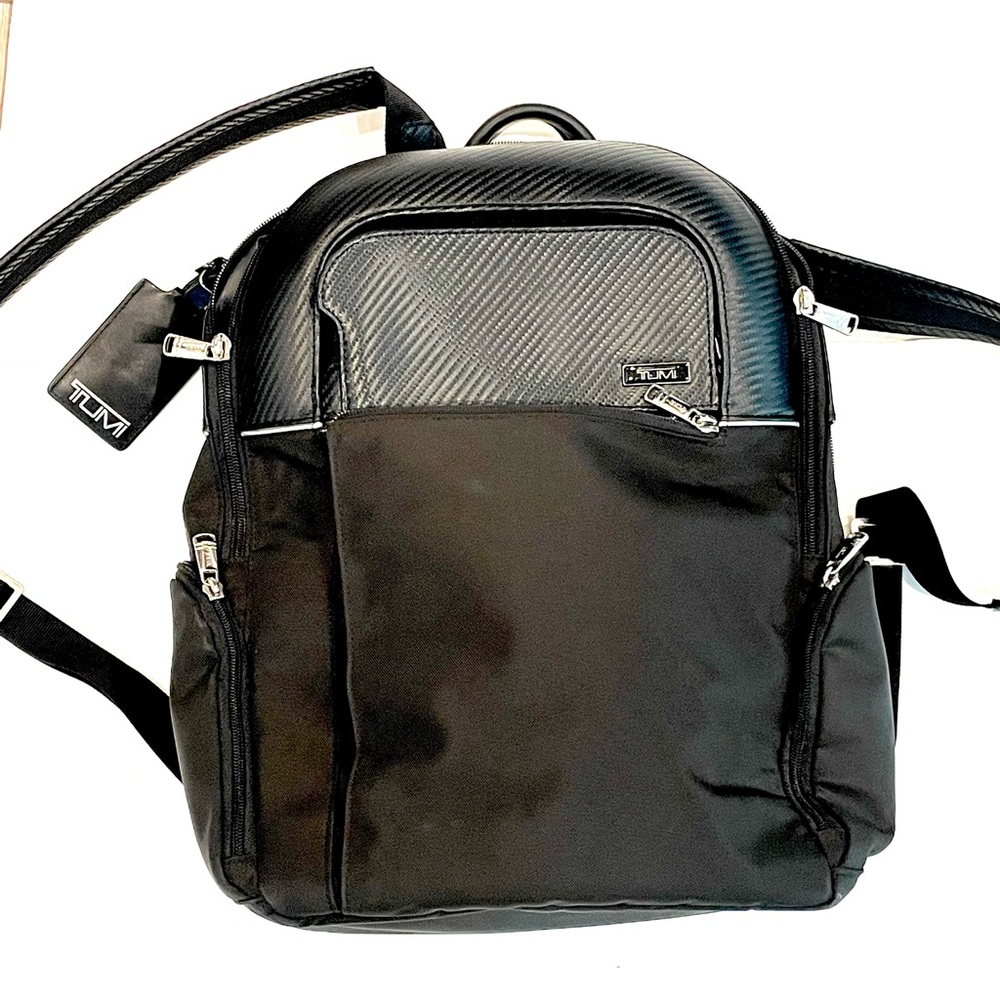 TUMI Alpha Luxury Travel Backpack Black - Picture 6 of 13